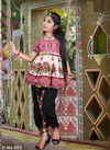 Black And Pink RAMZAT Children navaratree special Exclusive Feative Wear Poli Rayon Digital Print Dhoti Kedia Collection RAMZAT 003